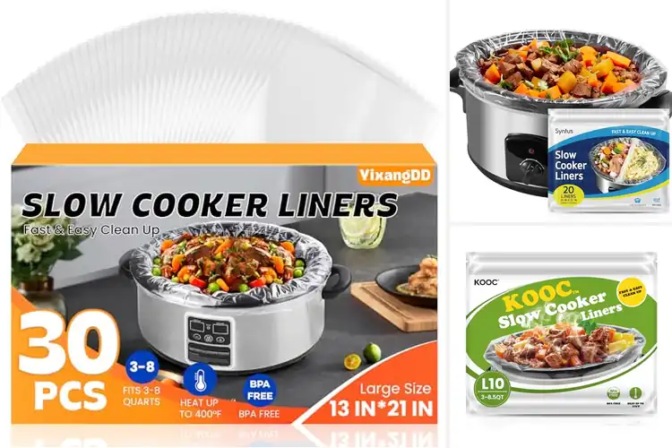 Detailed view of 10 Best 13×21 Inches Slow Cooker Liners for Easy Cleanup