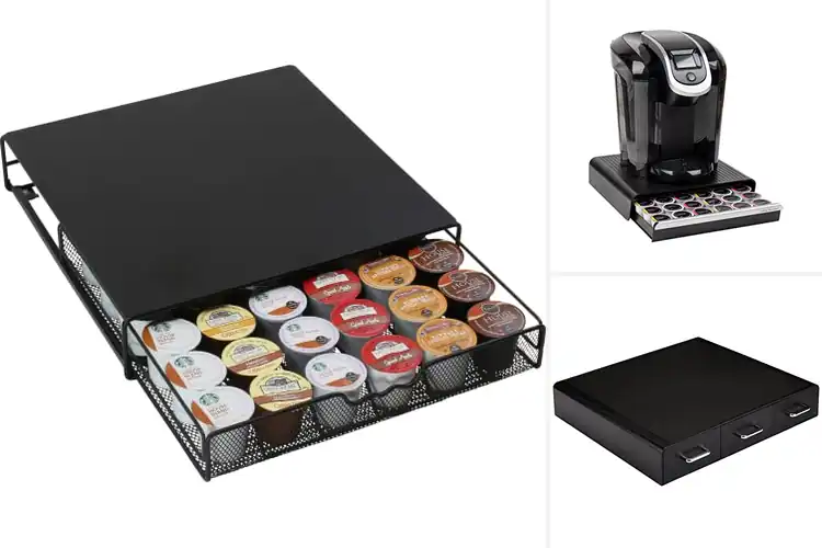 Detailed view of Best 36 K-Cup Pod Storage for a Tidy Kitchen & Quick Access