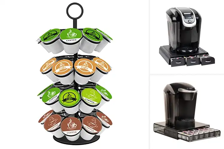 Detailed view of Best 36-Pack Coffee Pod Organizers: Declutter & Brew