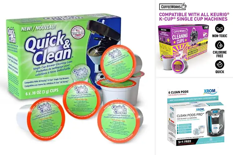 Detailed view of 4 Best 6 Pack Keurig Cleaning Pods: Fresh Coffee