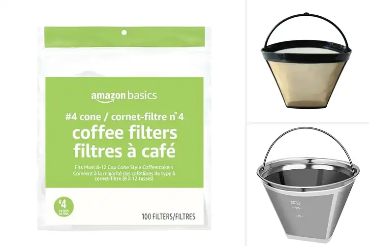 Detailed view of Best 8 To 12 Cup Cone Coffee Makers Filters