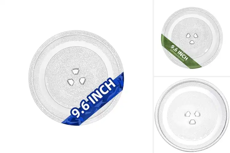 Detailed view of Best 9.6 Inch Small Microwave Glass Plates