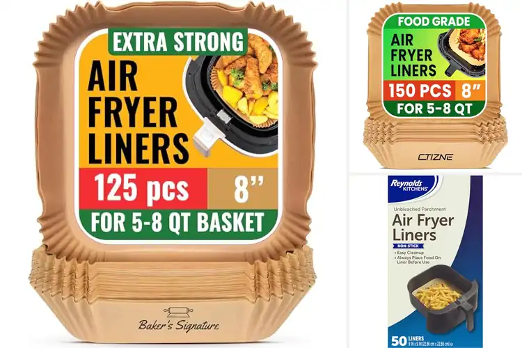 Detailed view of Best Air Fryer Basket Liners