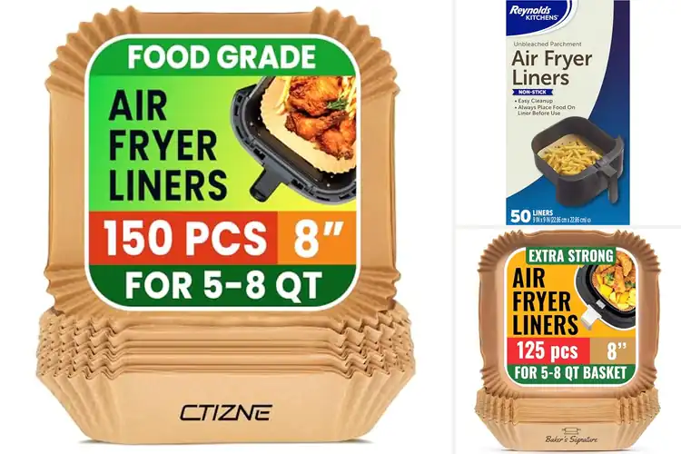 Detailed view of Best Air Fryer Parchment Papers