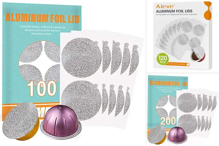 Detailed view of Best Aluminum Coffee Lids