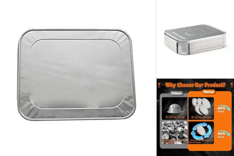 Detailed view of Best Aluminum Foil Lids for Freshness, Durability & Easy Use