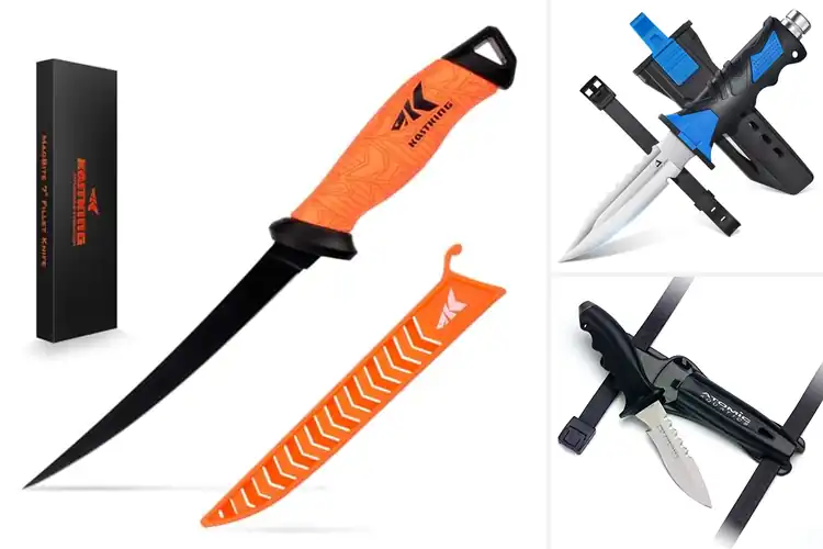 Detailed view of 10 Best Aquatic Knives Tested for Real-World Toughness