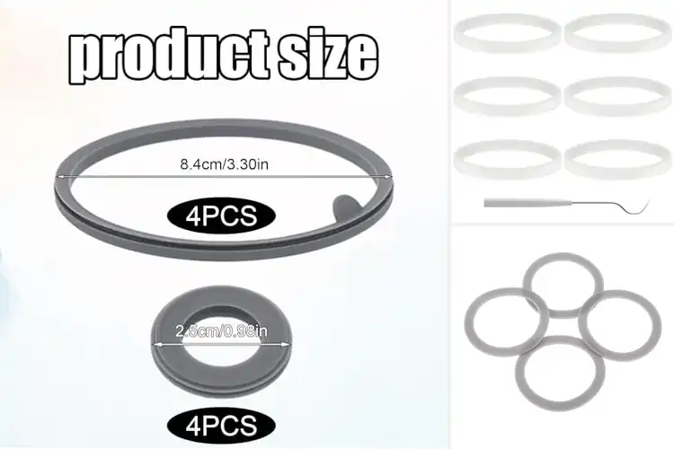 Detailed view of Best Blender Gasket Sets: Leak-Free Blending Made Easy