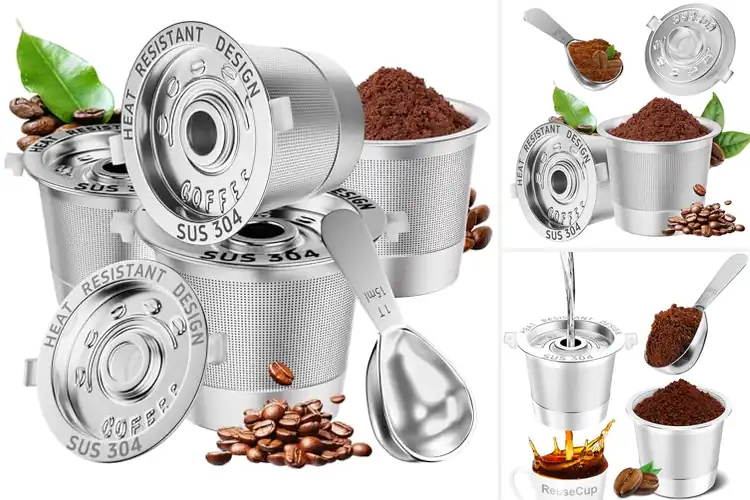 Detailed view of Best BPA Free Stainless Steel Reusable K Cups