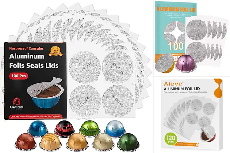 Detailed view of Best Coffee Foils