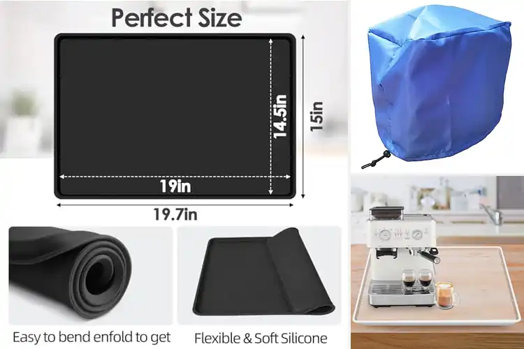 Detailed view of 10 Best Coffee Machine Protectors: Spill-Free Prep