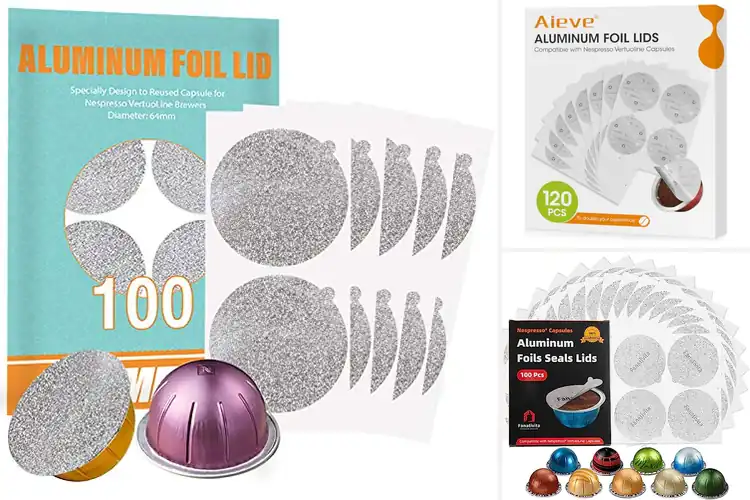 Detailed view of Best Coffee Pod Lids: Eco-Friendly, Perfect Brew, Save Money