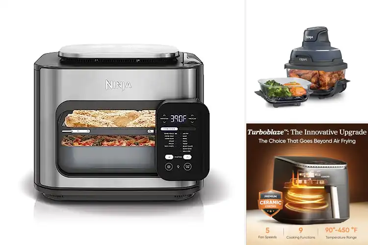 Detailed view of Best Complete Air Fryer Bundle: Cook Healthy & Crispy Fast