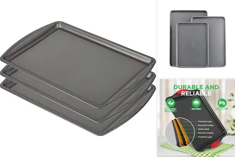 Detailed view of Best Cooking Trays: Elevate Your Baking Game Today