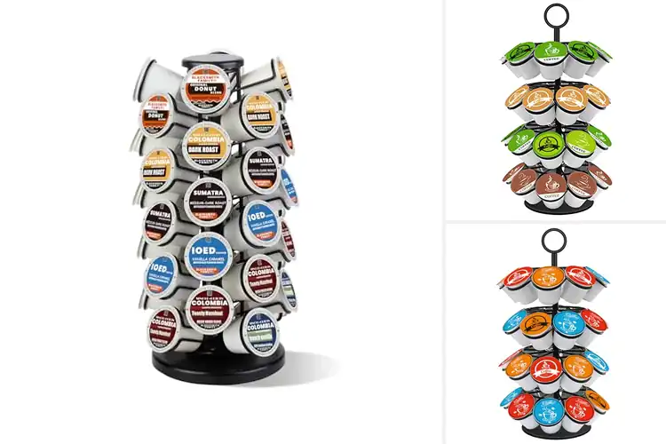 Detailed view of 10 Best Countertop Coffee Pod Holders for Easy Access