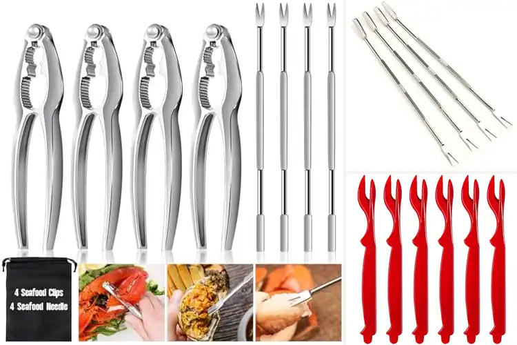 Detailed view of 10 Best Crab Leg Forks for Clean & Easy Shelling