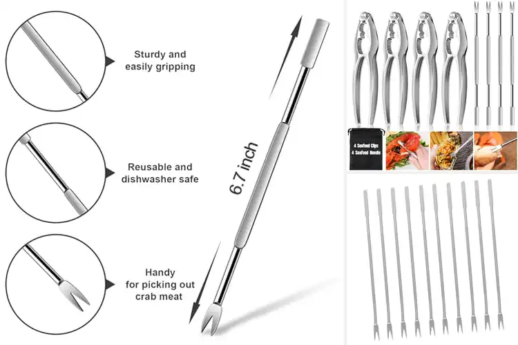 Detailed view of 10 Best Crab Needles for Effortless Seafood Feasts