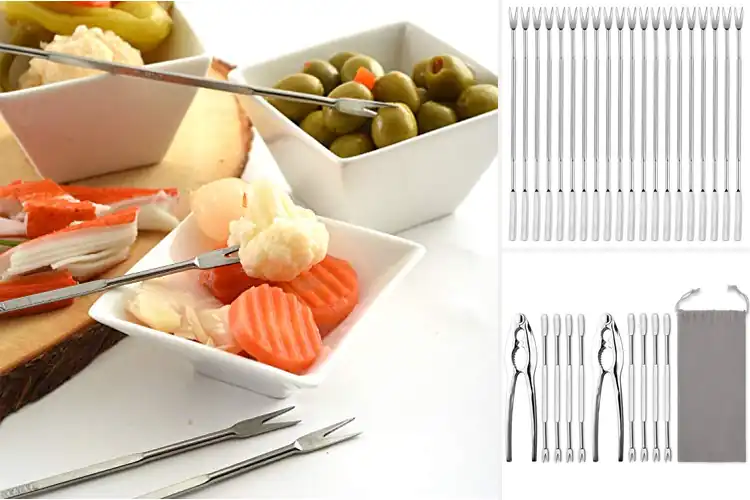 Detailed view of 10 Best Crab Pick Forks to Enhance Your Seafood Feast