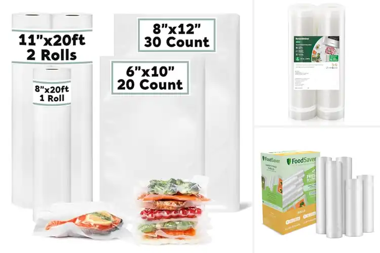 Detailed view of Best Custom Sized Vacuum Sealer Bags For Food