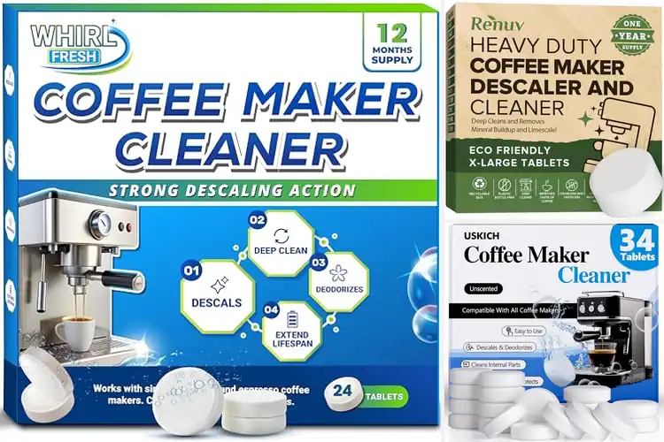 Detailed view of 10 Best Descale Tablets For All In One Coffee Makers
