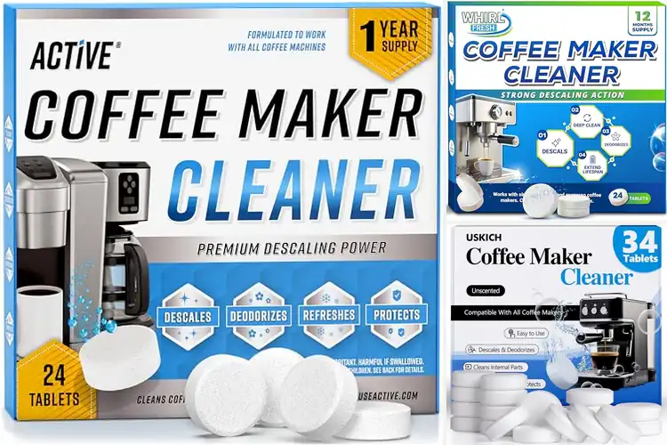 Detailed view of 10 Best Descaler Tablets for All Coffee Maker Brands