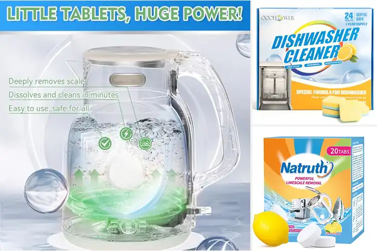 Detailed view of 10 Best Descaling Tablets For Hard Water – Save Appliances
