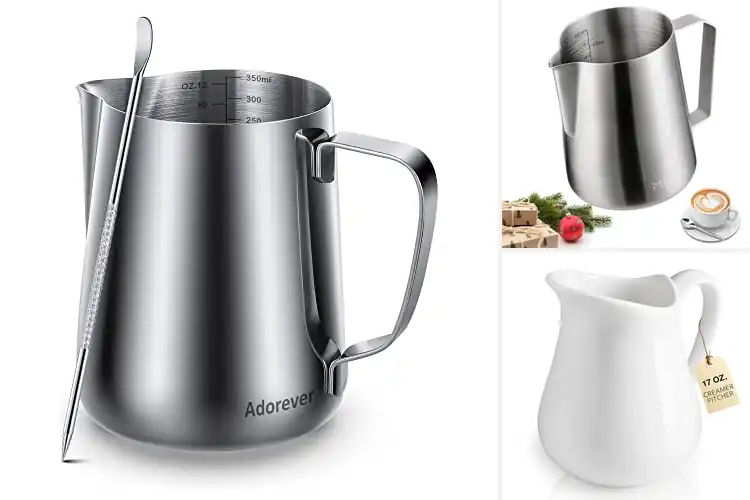 Detailed view of Best Dishwasher Safe Milk Pitchers For Home And Cafe