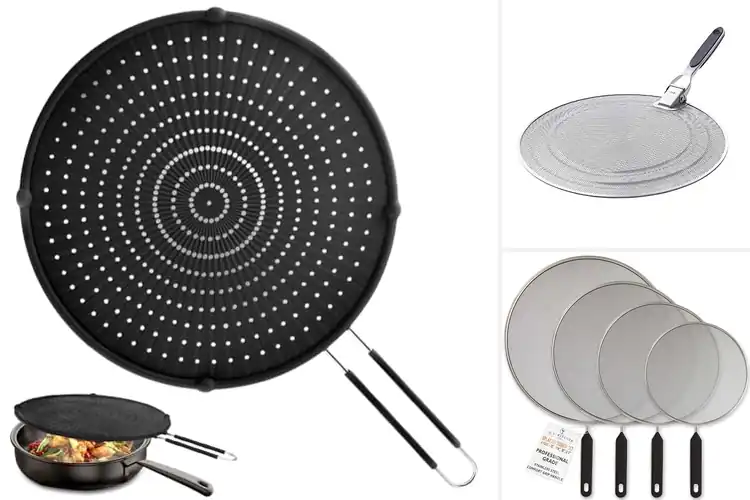 Detailed view of Best Dishwasher Safe Splatter Guard