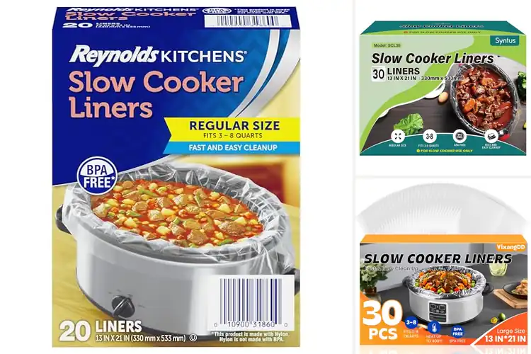 Detailed view of 10 Best Disposable Slow Cooker Liners for Easy Cleanup