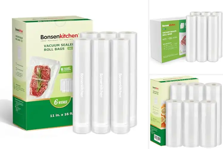 Detailed view of Best Dotted Pattern Vacuum Bags: Store Food Safely & Easily