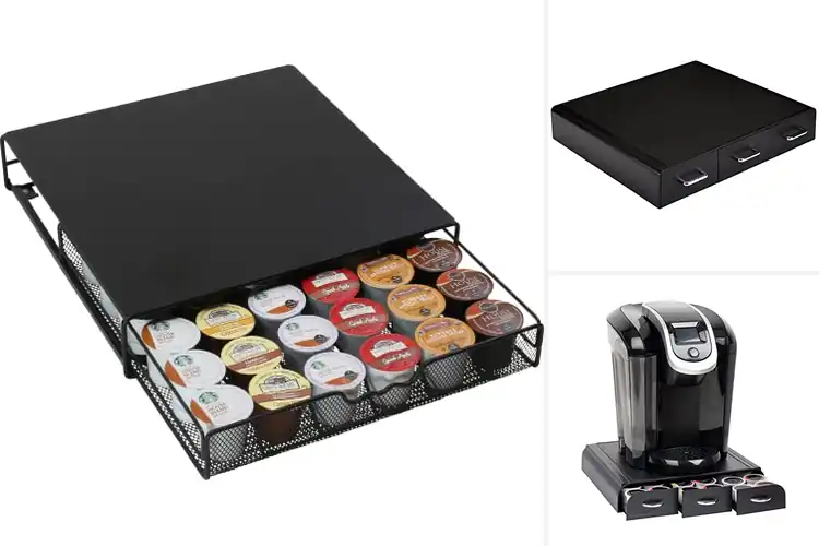 Detailed view of Best Drawer Style Coffee Pod Holder
