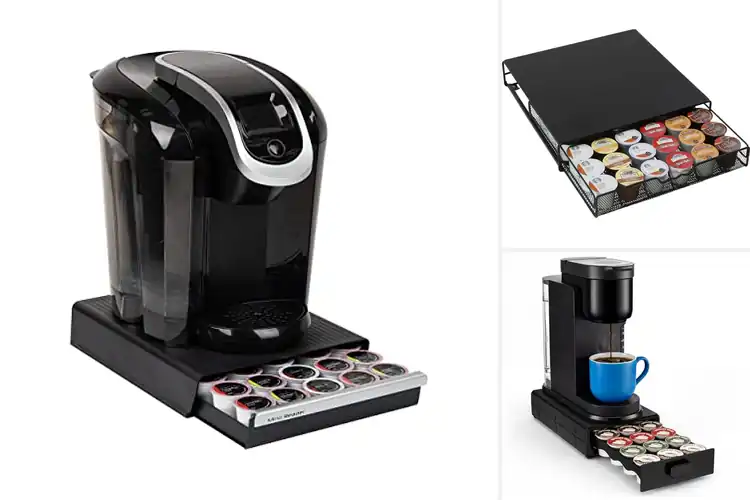 Detailed view of Best Drawer-Style Coffee Pod Holders
