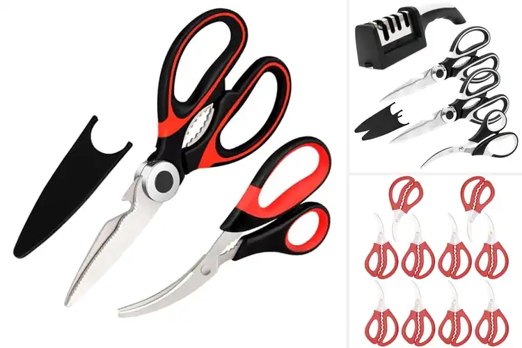 Detailed view of 10 Best Durable Seafood Scissors Sets for Effortless Kitchen Work