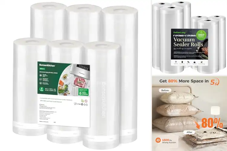 Detailed view of Best Durable Vacuum Sealer Bags: Seal Freshness & Strength