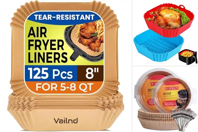 Detailed view of Best Easy-Clean Air Fryer Liners