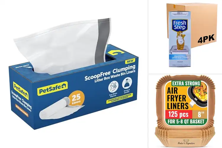 Detailed view of Best Easy Clean Up Liners