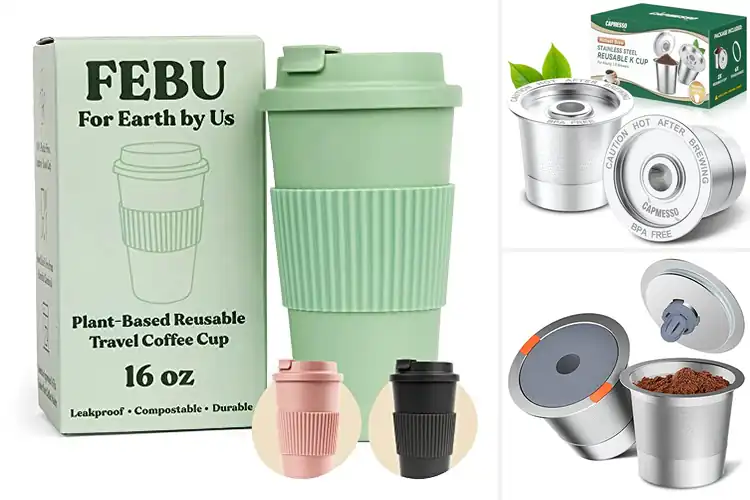 Detailed view of 10 Best Eco-Friendly Coffee Reusables: Brew Sustainably