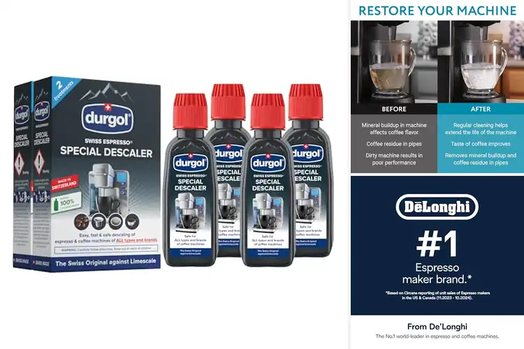 Detailed view of 10 Best Espresso Descalers: Revive Your Coffee