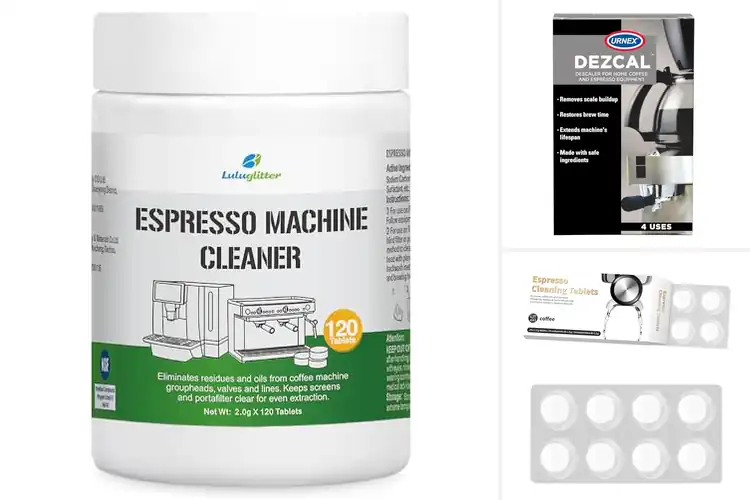 Detailed view of Best Espresso Machine Residue Removers