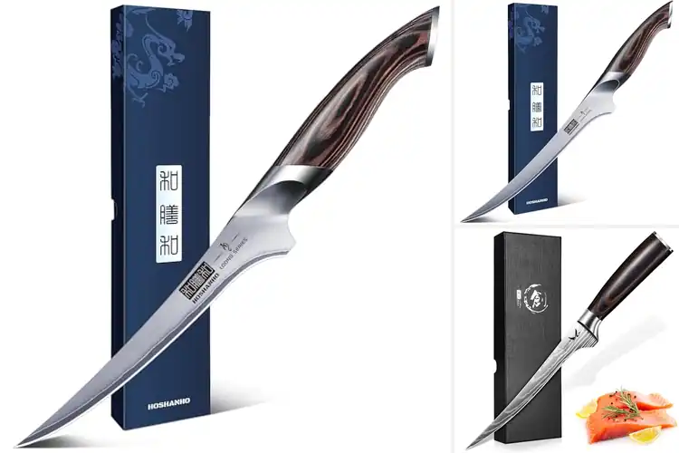 Detailed view of 10 Best Fillet Knives for Effortless River Prep