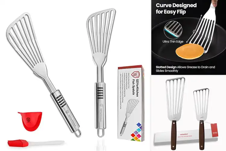 Detailed view of 10 Best Fish Turners for Perfect, Easy Flips