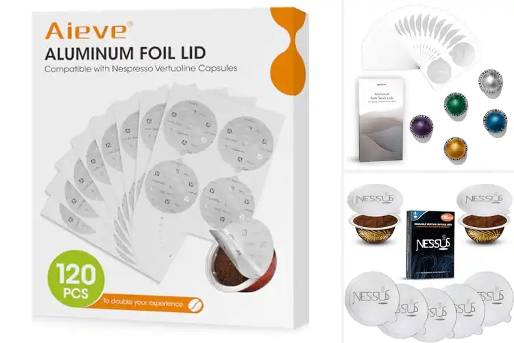 Detailed view of Best Fit Adhesion Vertuo Pod Seals