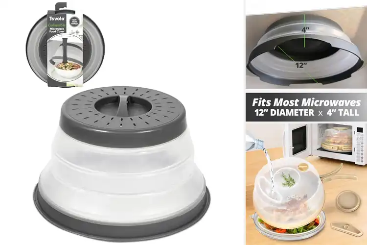 Detailed view of Best Foldable Microwave Cover Storage