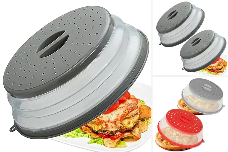Detailed view of Best Foldable Microwave Covers With Hook Holes