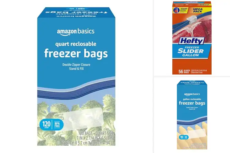 Detailed view of Best Freezer Bags: Top 10 Picks for Fresh, Safe Food Storage