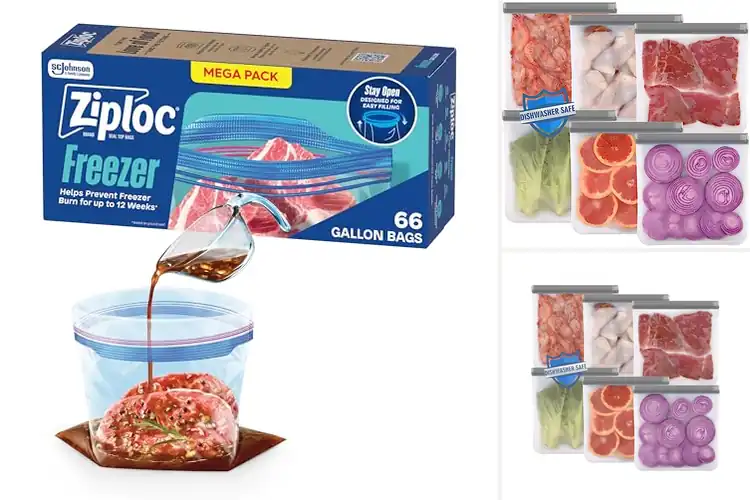Detailed view of Best Freezer Burn Preventing Bags