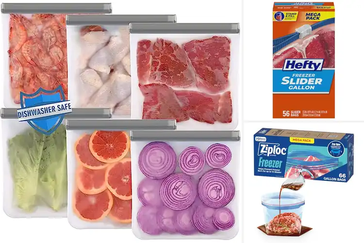 Detailed view of Best Freezer Burn Prevention Bags