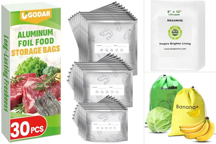 Detailed view of Best Freshness Extending Bags