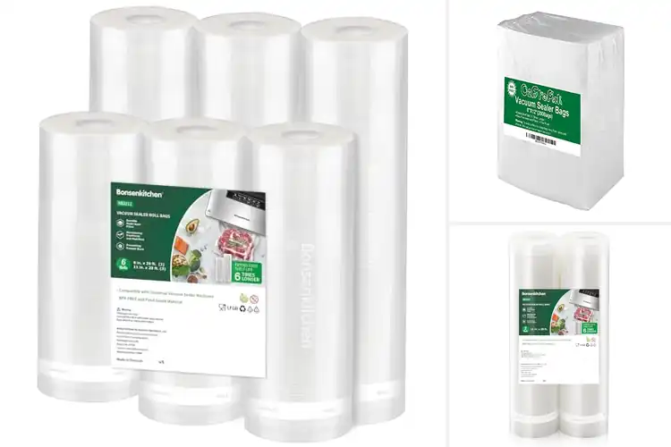 Detailed view of Best Heat Resistant Vacuum Bags: Keep Food Fresh & Flavorful