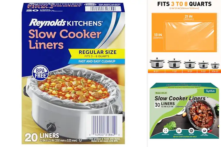 Detailed view of 10 Best High-Temp Safe Slow Cooker Bags